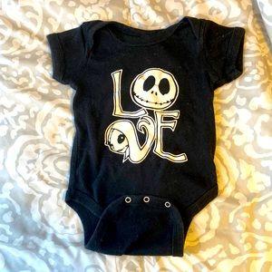 Nightmare Before Christmas “Love” onesie size 6m